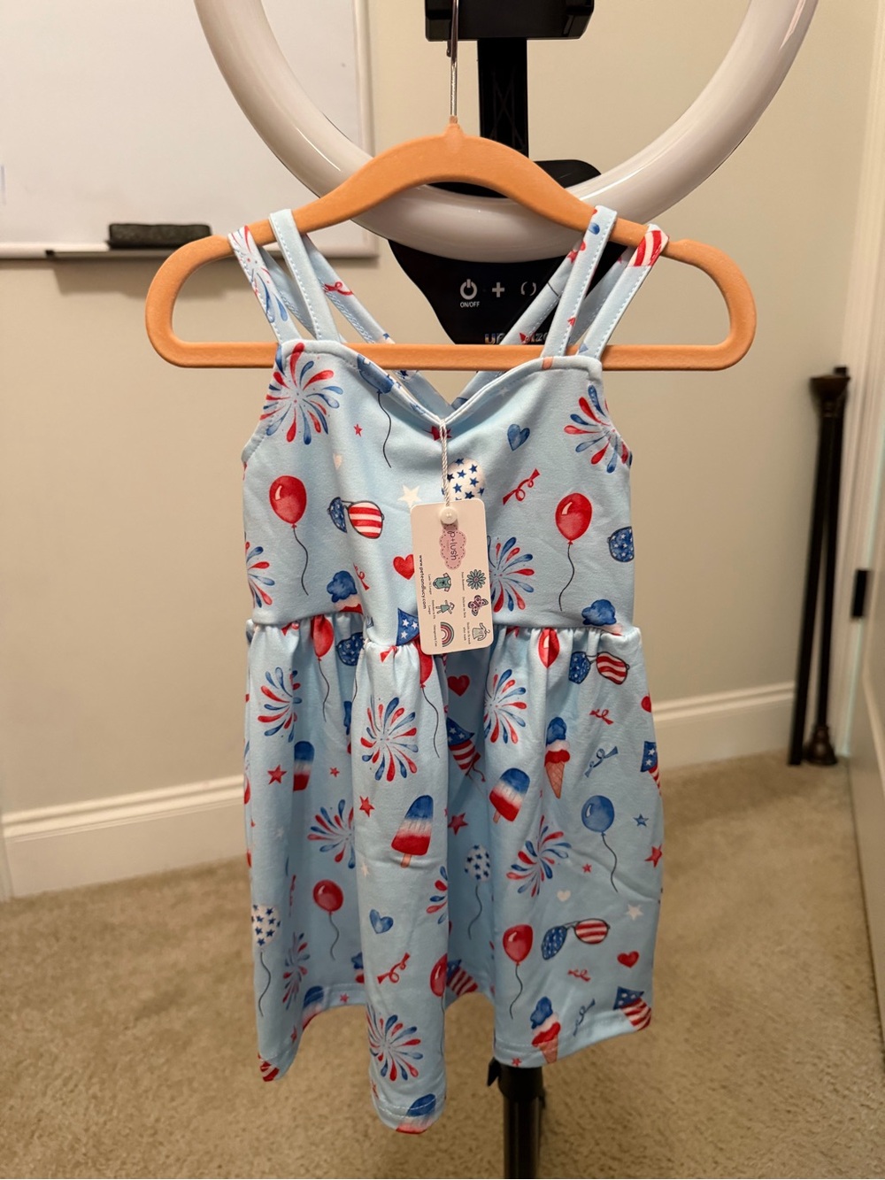 PETE + LUCY USA ALL DAY DRESS 12/18 MONTH